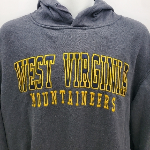 Stadium West Virginia Mountaineers NCAA Hoodie Sweatshirt Men Size Large - Picture 7 of 11
